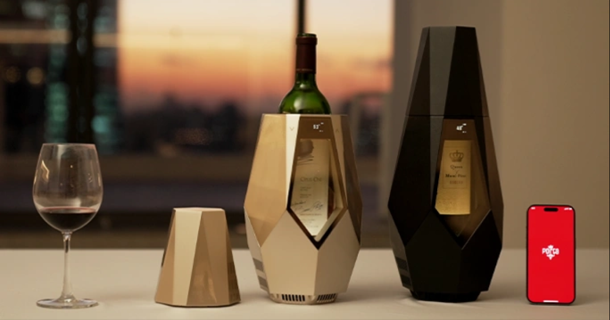 PORTA - The Cordless AI Wine Chiller