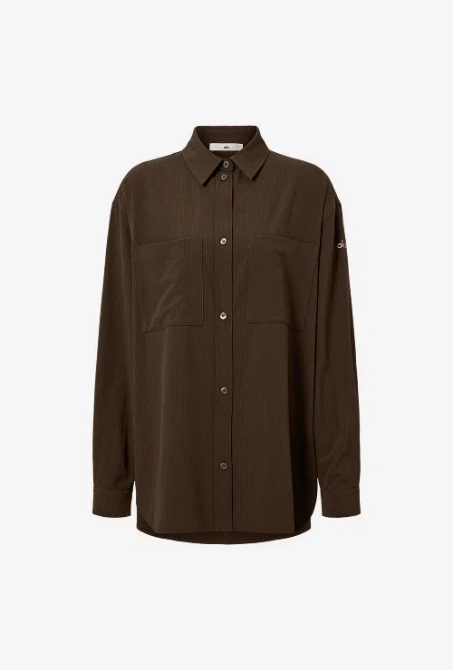 Dreamscape Button Down Long Sleeve