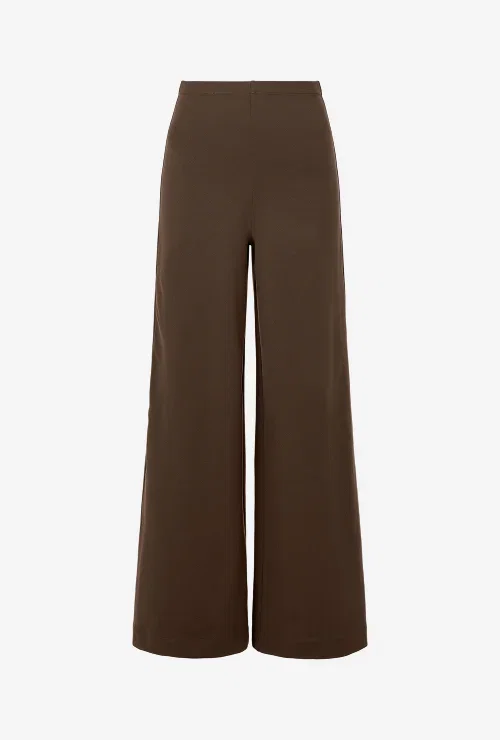 Airbrush High-Waist Wide Leg Pant