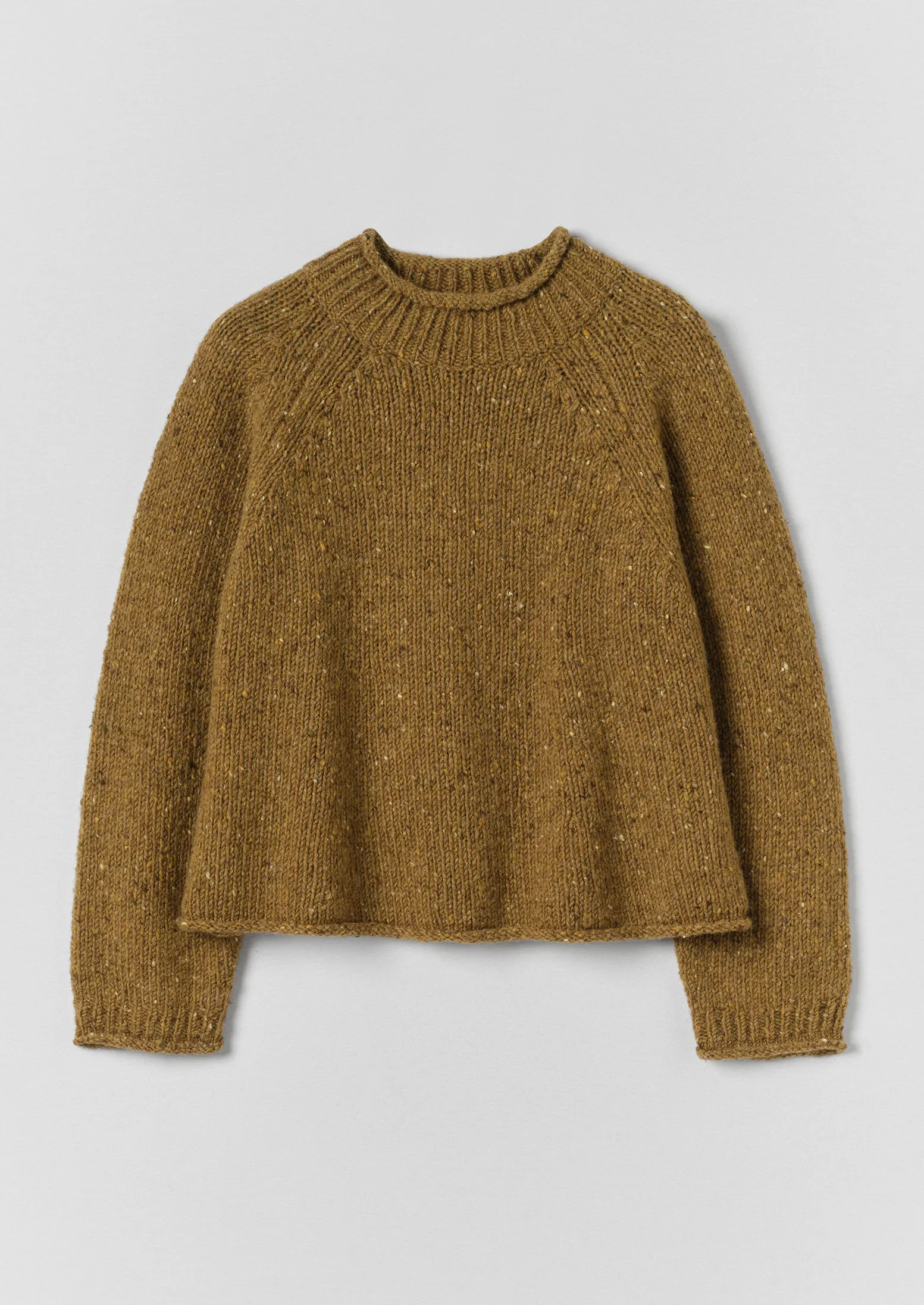 Image of Orla Donegal Wool Sweater | Straw