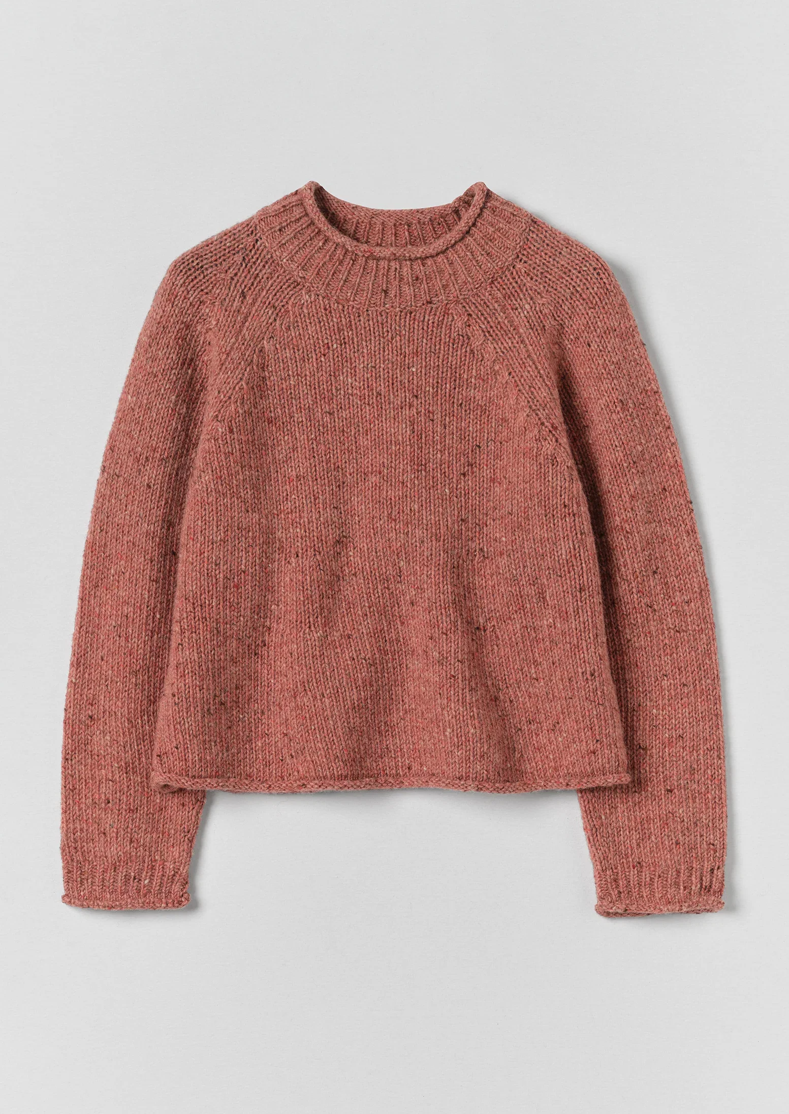 Image of Orla Donegal Wool Sweater | Corallite