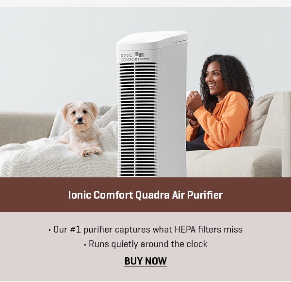 Ionic Comfort Quadra Air Purifier by Sharper Image