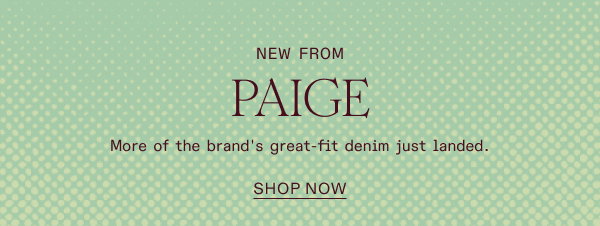 New Denim from PAIGE
