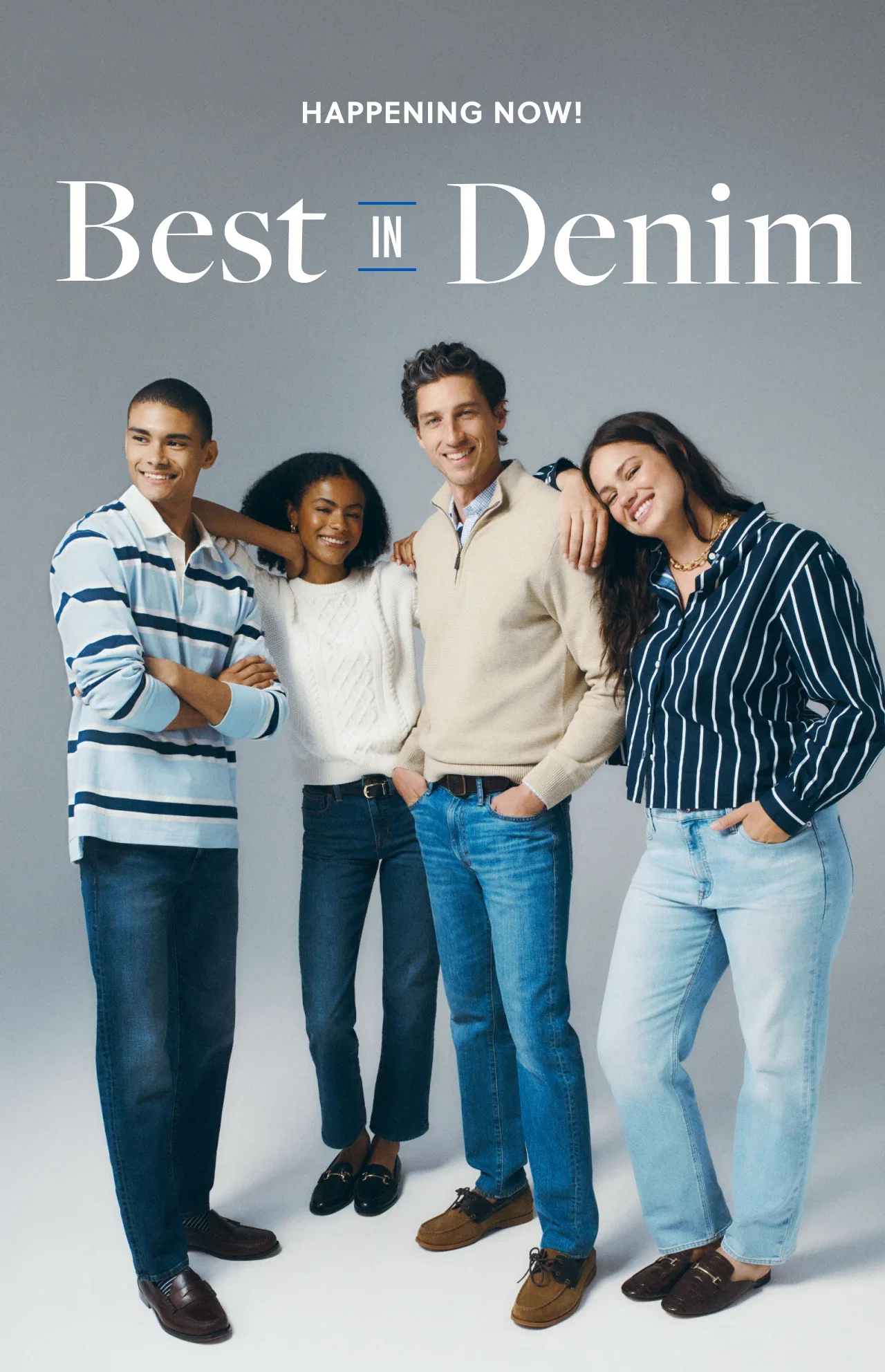 Happening Now! Best in Denim.