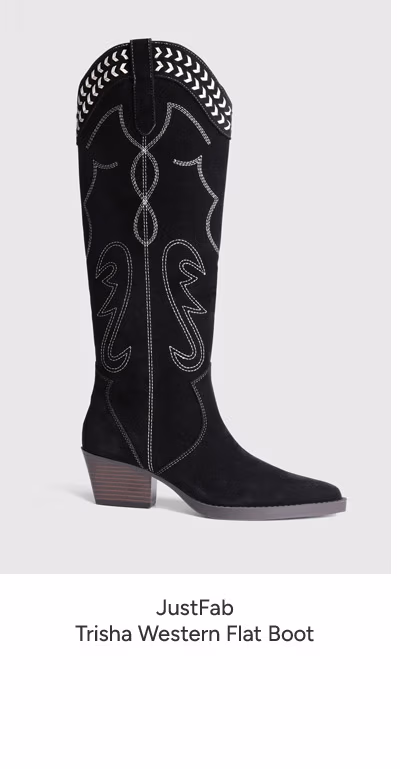 Trisha Western Flat Boot