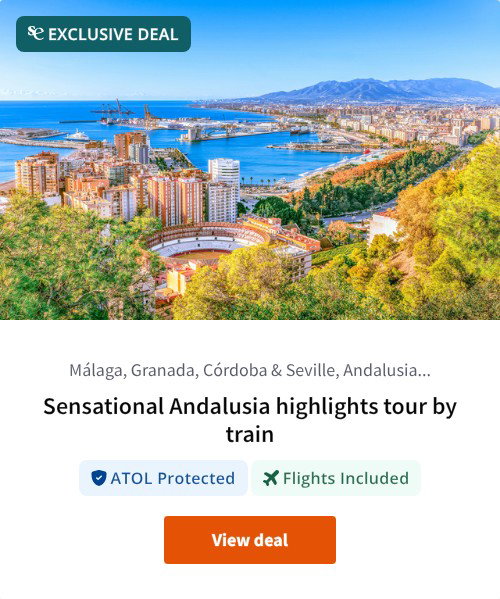 Sensational Andalusia highlights tour by train