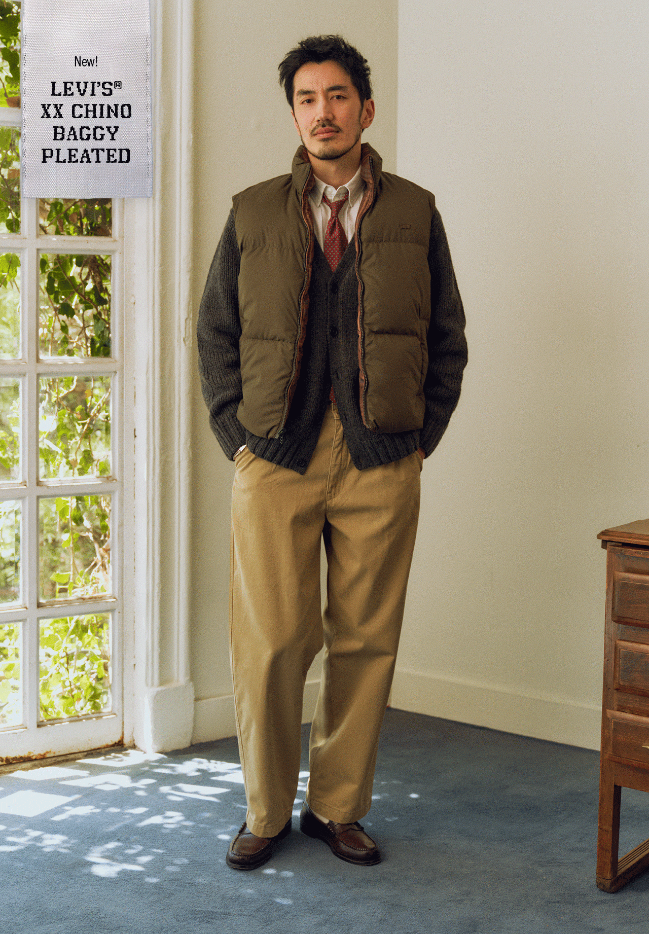 LEVI'S® XX CHINO BAGGY PLEATED 
