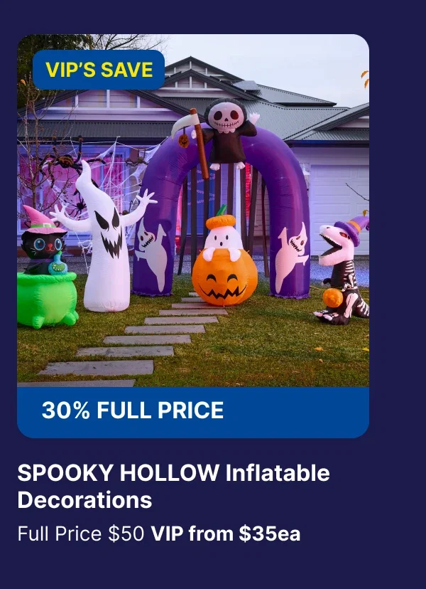 SPOOKY HOLLOW Inflatable Decorations