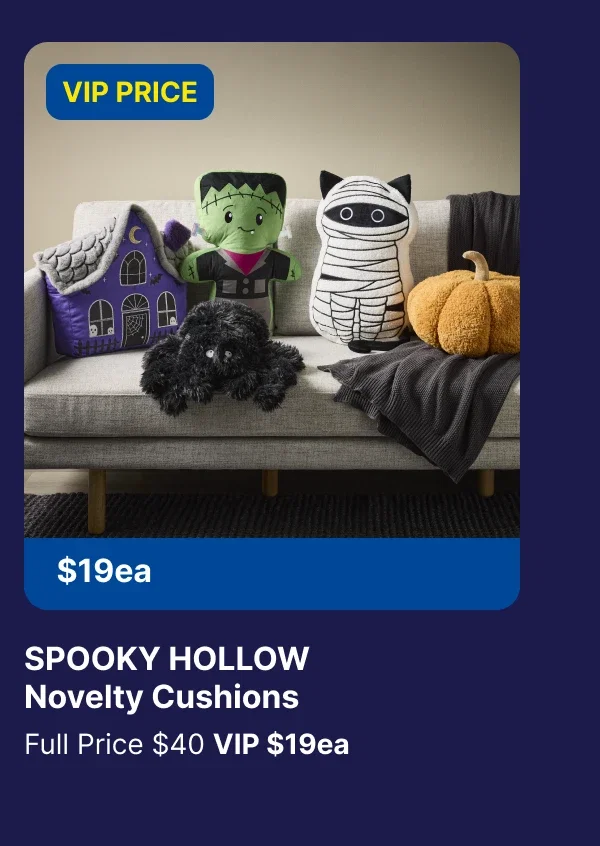 SPOOKY HOLLOW Novelty Cusions