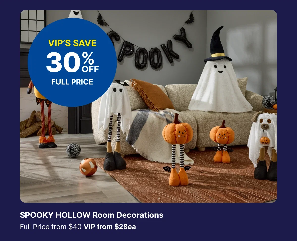 SPOOKY HOLLOW Room Decorations