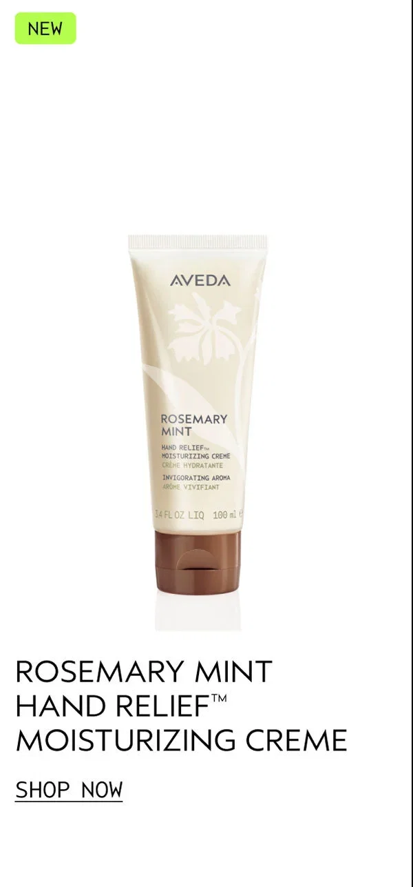 ROSEMARY MINT HAND RELIEF™ MOISTURIZING CREME | SHOP NOW