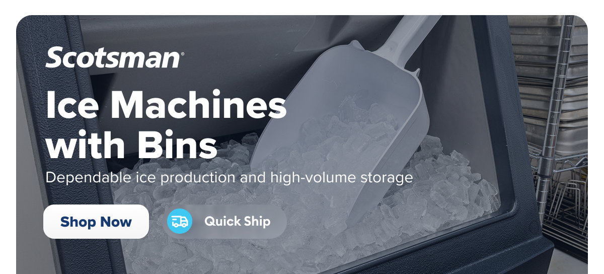 Scotsman Ice Machines with Bins