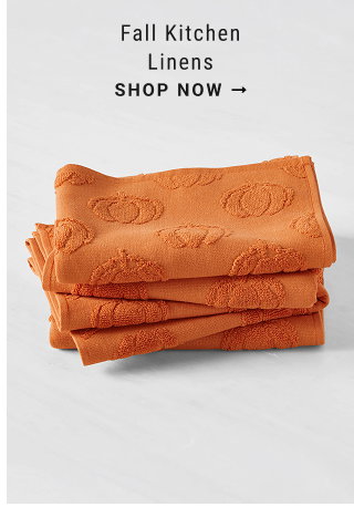 Fall Kitchen Linens - shop now