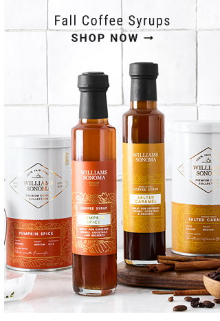 Fall Coffee Syrups - shop now