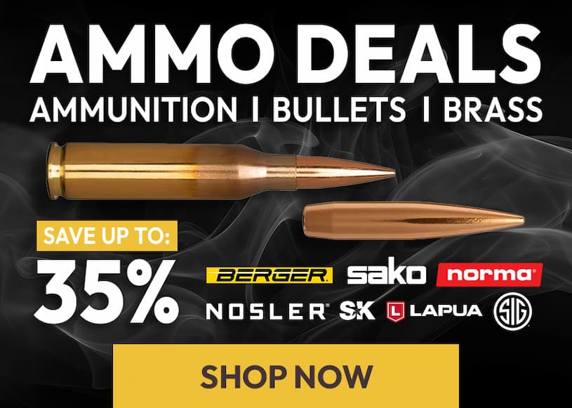 Ammo Deals - Save up to 35% 