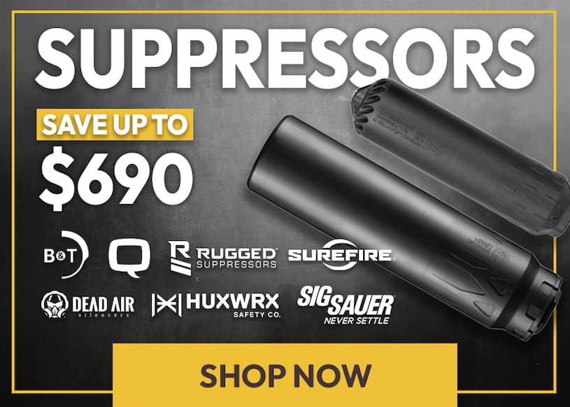 Suppressors - Save up to $690