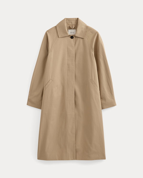 Image | Oversized Mac Coat | Cornstalk
