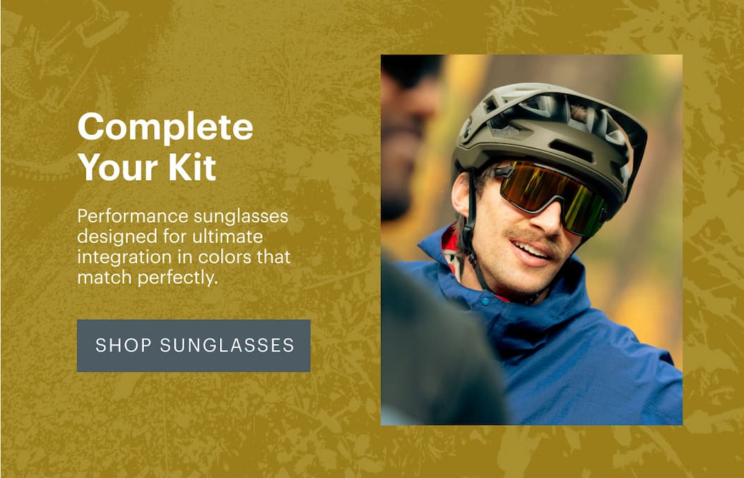 Complete Your Kit | Performance sunglasses designed for ultimate integration in colors that match perfectly.