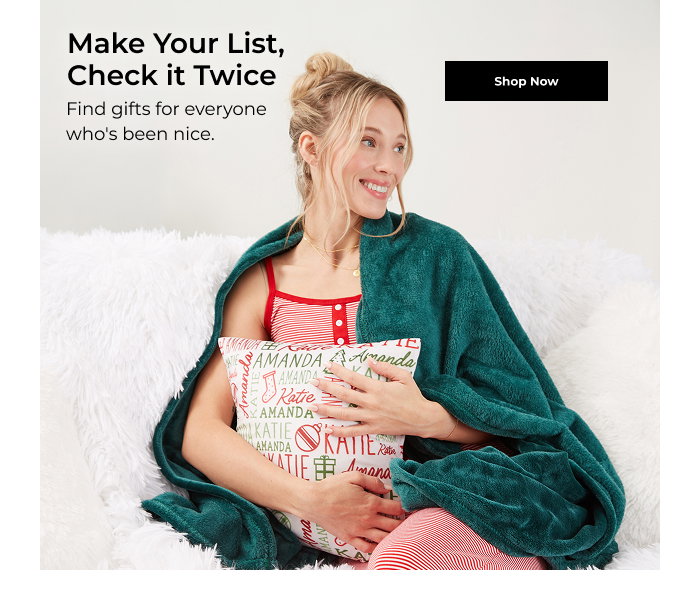 Make Your List, Check it Twice