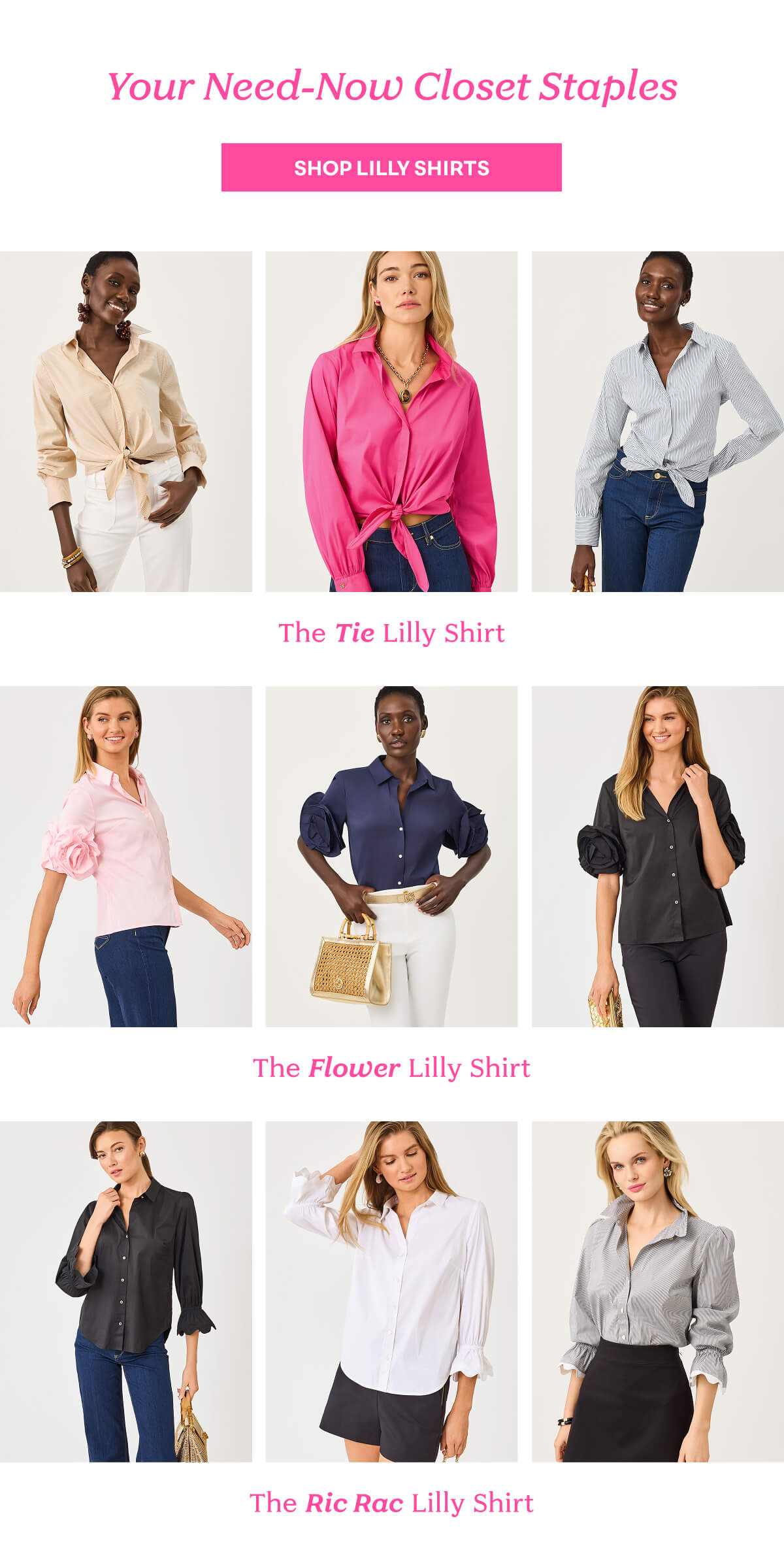 Shop Lilly Shirts