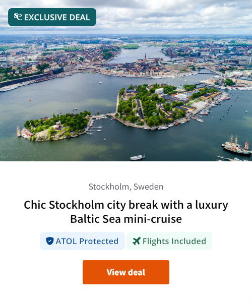 Chic Stockholm city break with a luxury Baltic Sea mini-cruise