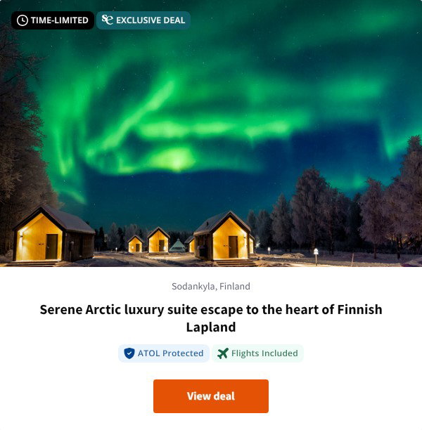 Serene Arctic luxury suite escape to the heart of Finnish Lapland