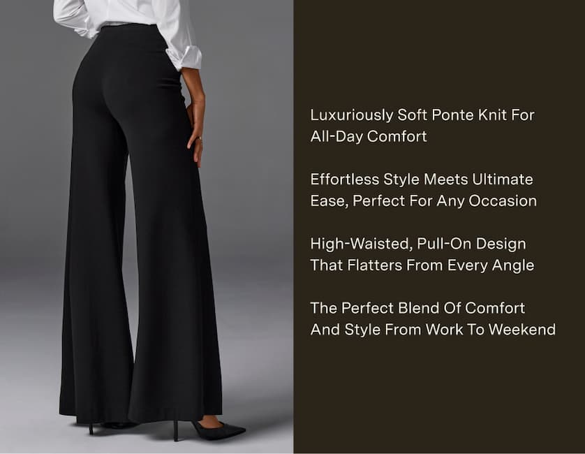 Malibu Ultimate Pull-On Ponte Pant