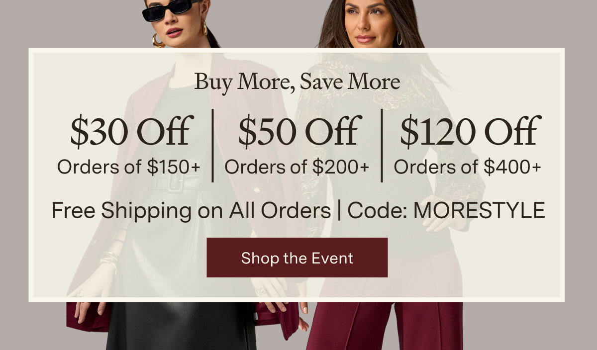 Shop the event