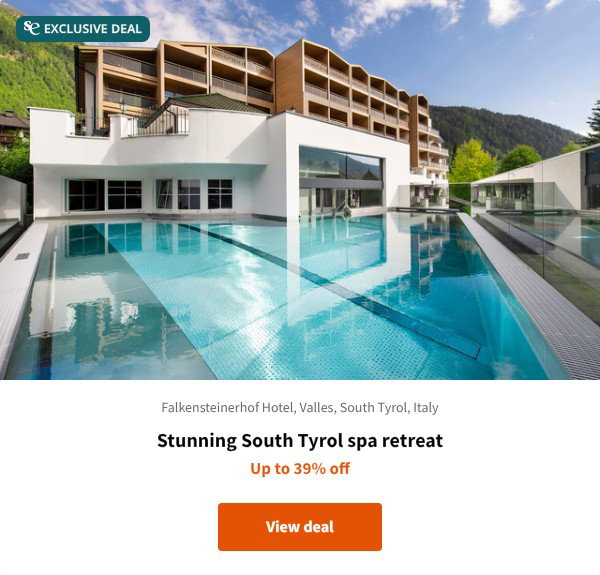 Stunning South Tyrol spa retreat