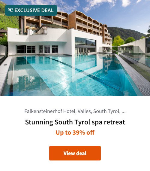 Stunning South Tyrol spa retreat