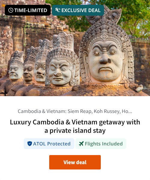 Luxury Cambodia &amp; Vietnam getaway with a private island stay