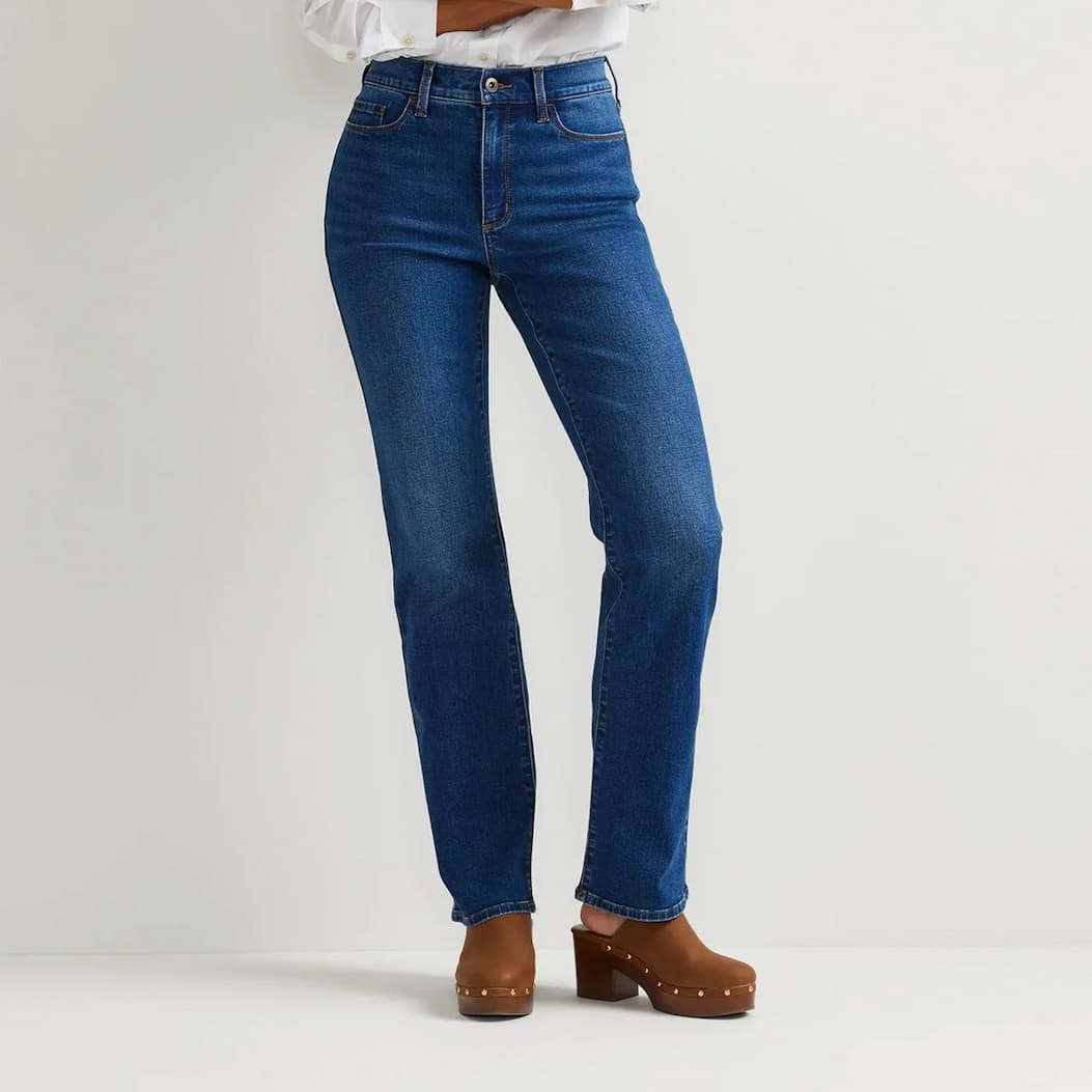 Venture Stretch High-Rise Bootcut Jeans
