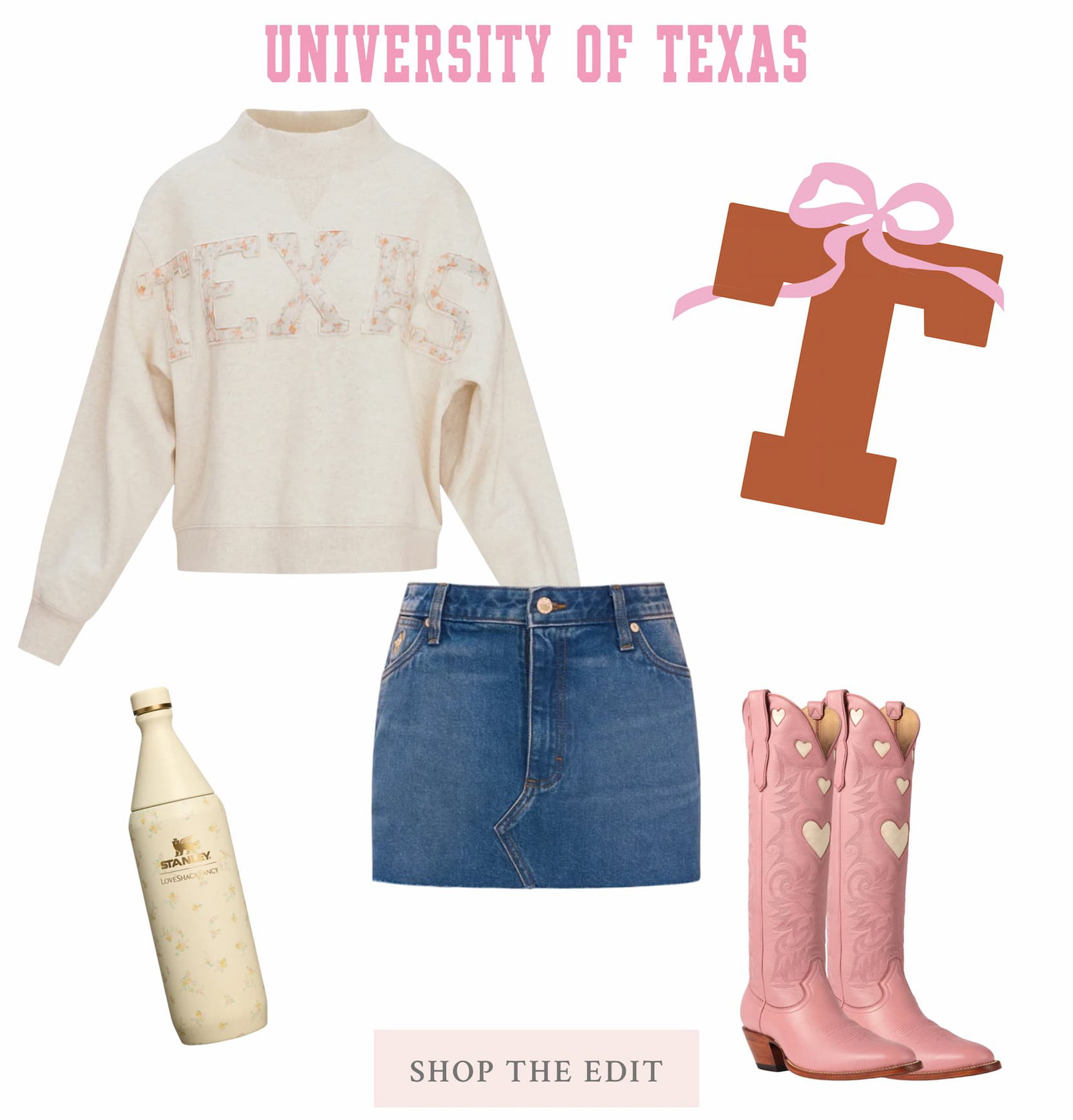 UNIVERSITY OF TEXAS <SHOP THE EDIT>