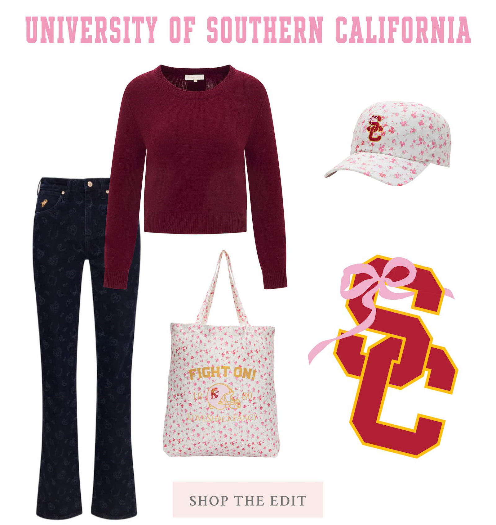 UNIVERSITY OF SOUTHERN CALIFORNIA <SHOP THE EDIT>