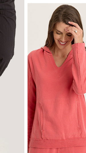 Luthor Terry V-Neck Hoodie