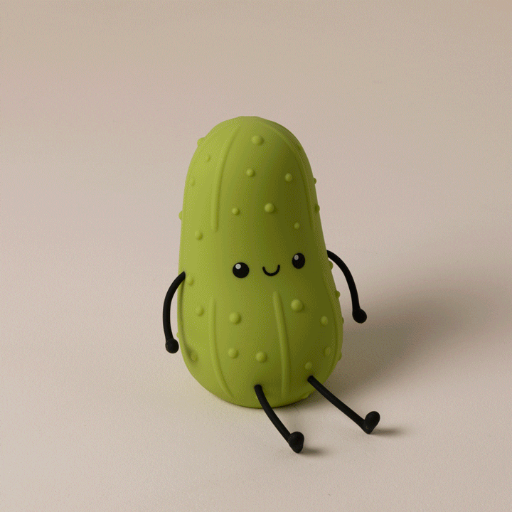 Positive Pickle Pal Squishy Light