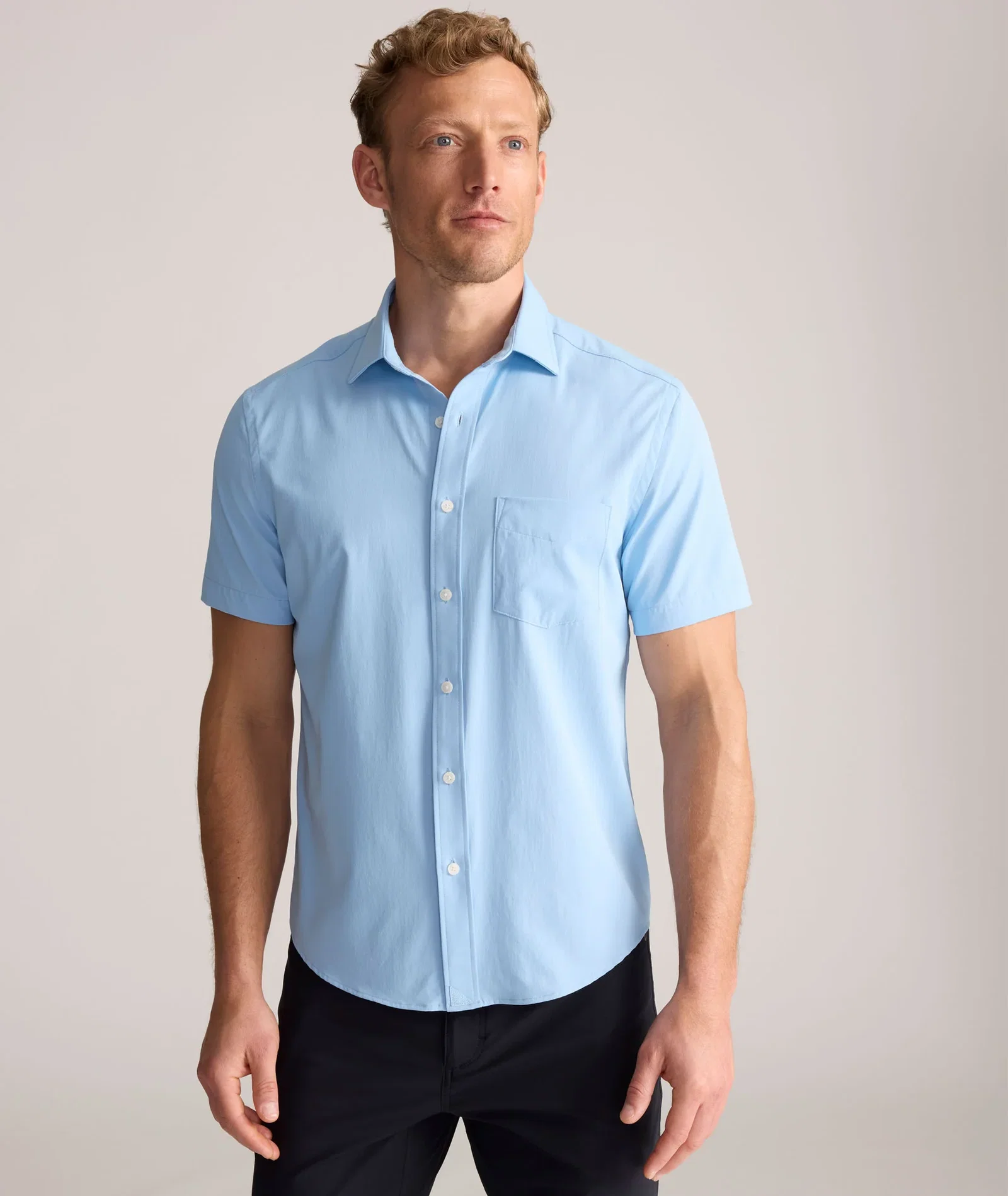 Image of Performance Short-Sleeve Gironde Shirt
