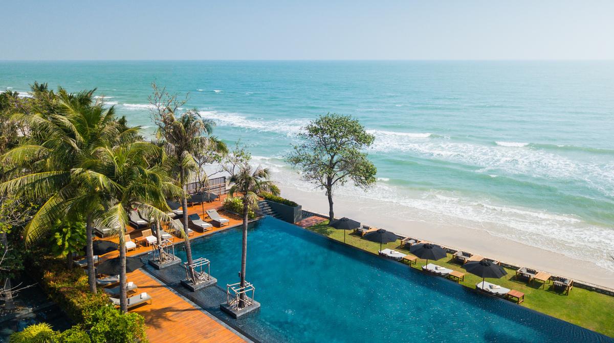 Hua Hin Beachfront Private Pool Villas with Daily Breakfast, Nightly Dinner & Butler Service