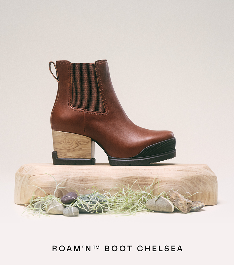 Roam'n™ Chelsea Boot - Dark Auburn & Blackened Brown