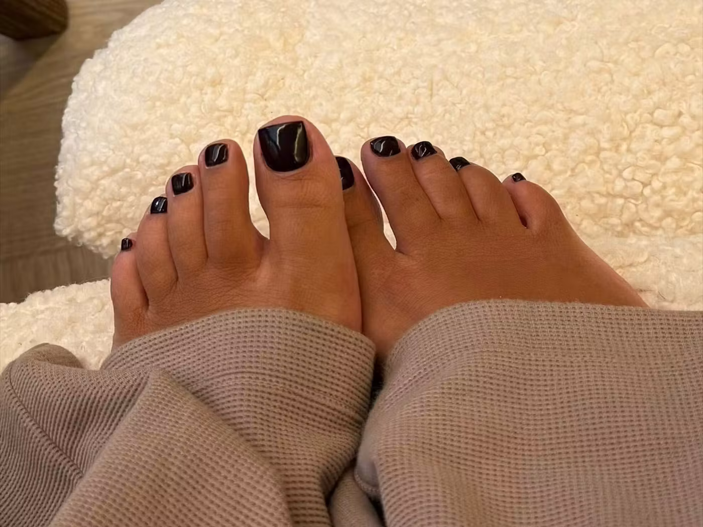Dusty Denim, Espresso, & More Pedicure Trends Taking Over This Fall