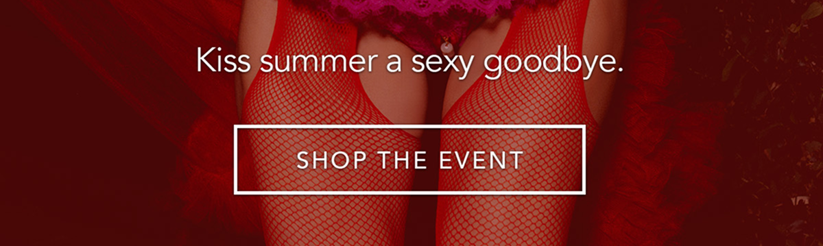 Kiss summer a sexy goodbye. [Shop the Event]