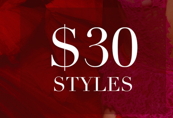 $30 Styles