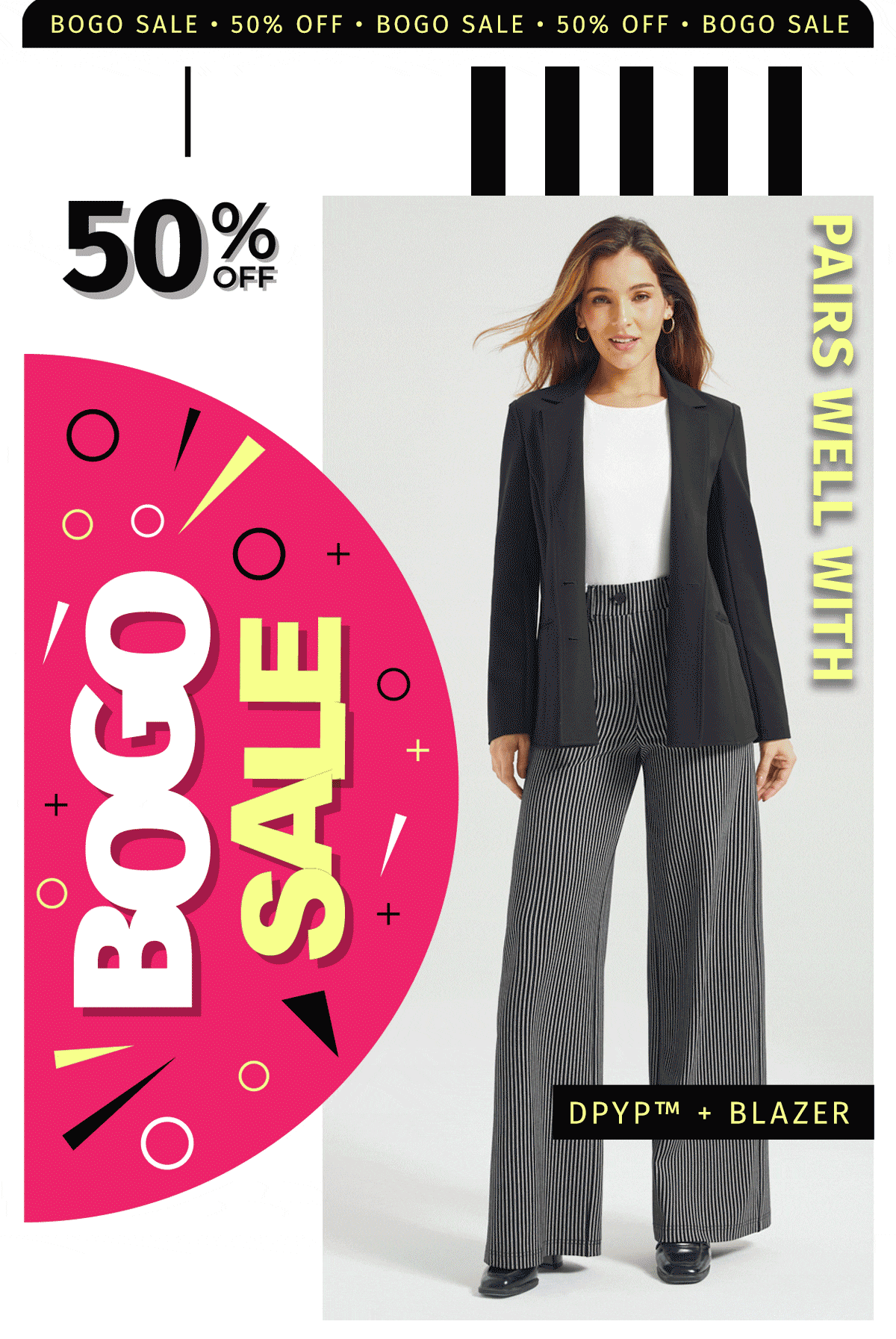 BUY ONE GET ONE SALE 50% OFF SITEWIDE