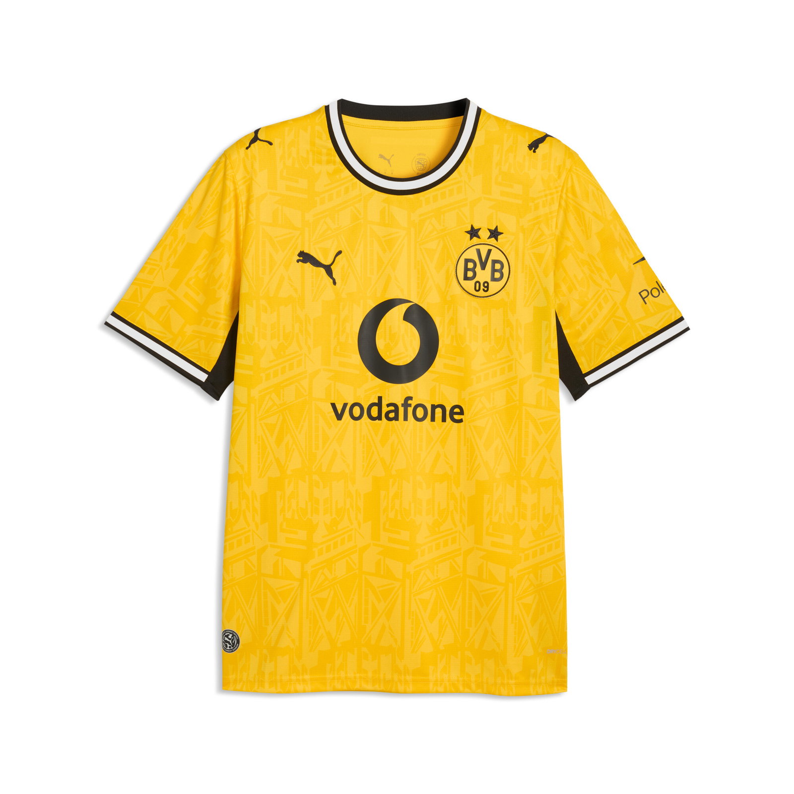 PUMA Borussia Dortmund Home Men's Soccer Jersey Shoes