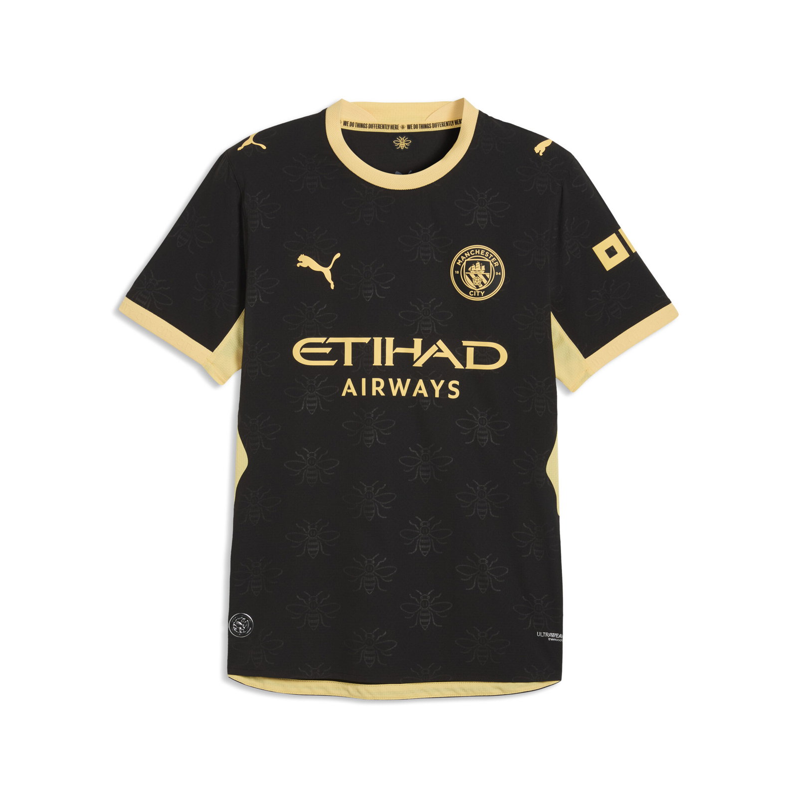 PUMA Manchester City Away Authentic Men's Soccer Jersey Shoes