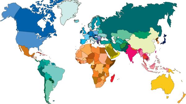 Quiz géographie: savez-vous quels sont ces pays sur la carte du monde?