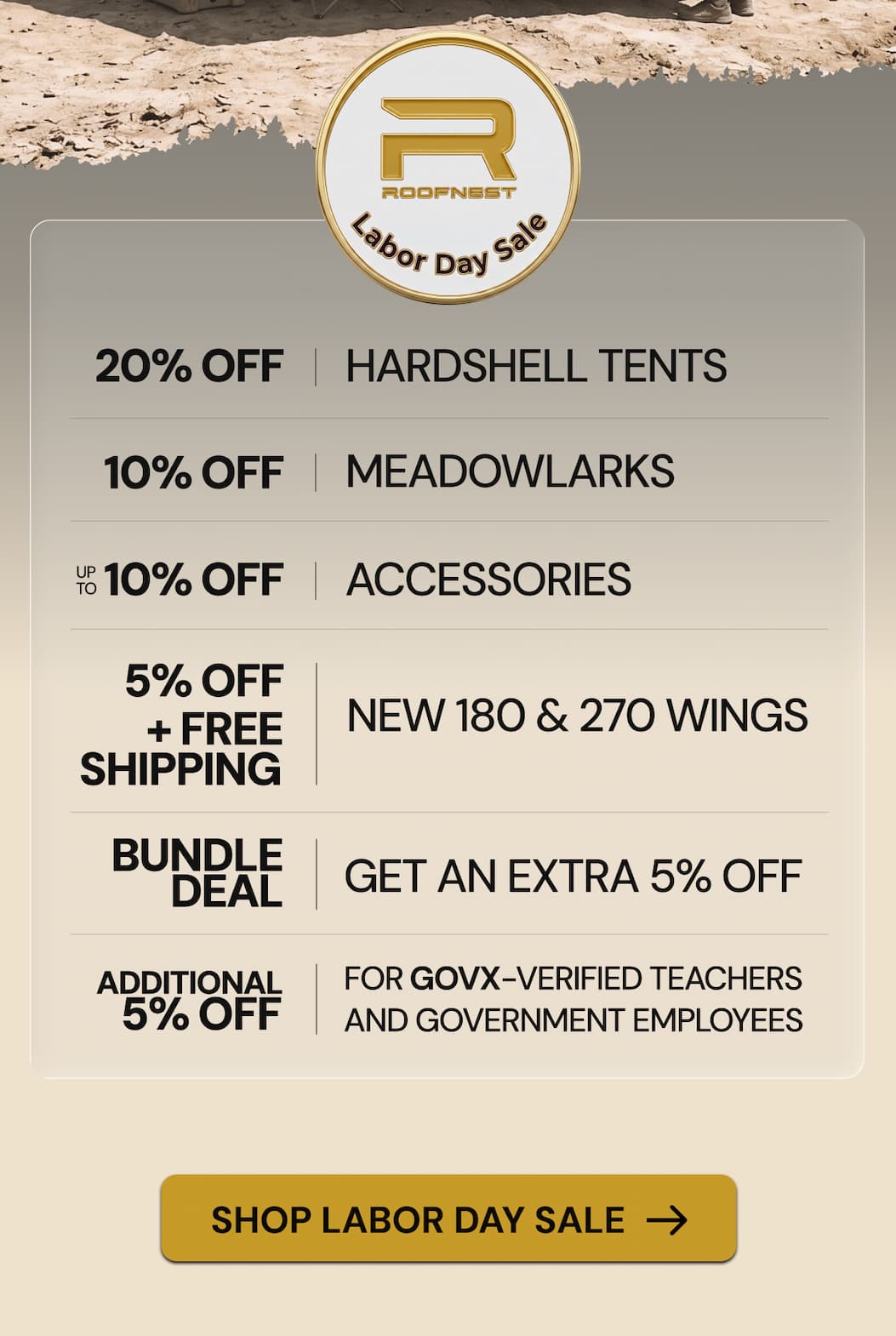 Shop Labor Day Sale!