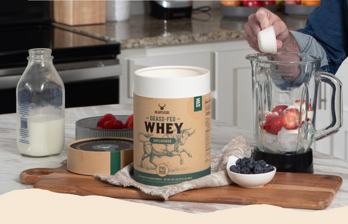 Grass-Fed Whey Protein (Unflavored)