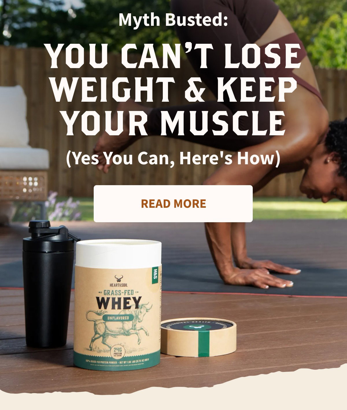 Myth Busted: YOU CAN'T LOSE WEIGHT & KEEP YOUR MUSCLE (Yes You Can, Here's How) [[READ MORE]]
