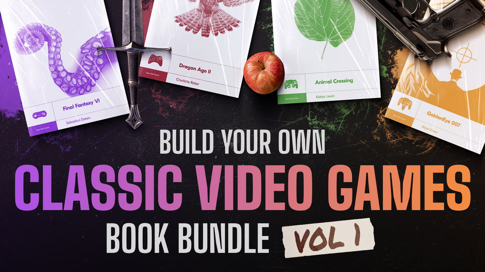 Build your own Classic Video Games Book Bundle Vol 1